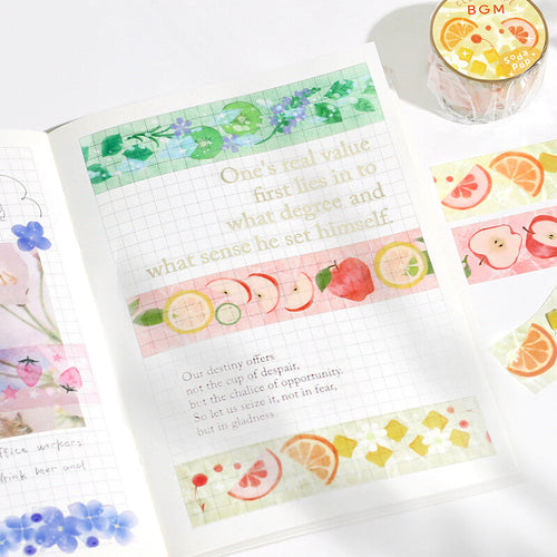 BGM Soda Pop Clear Tape