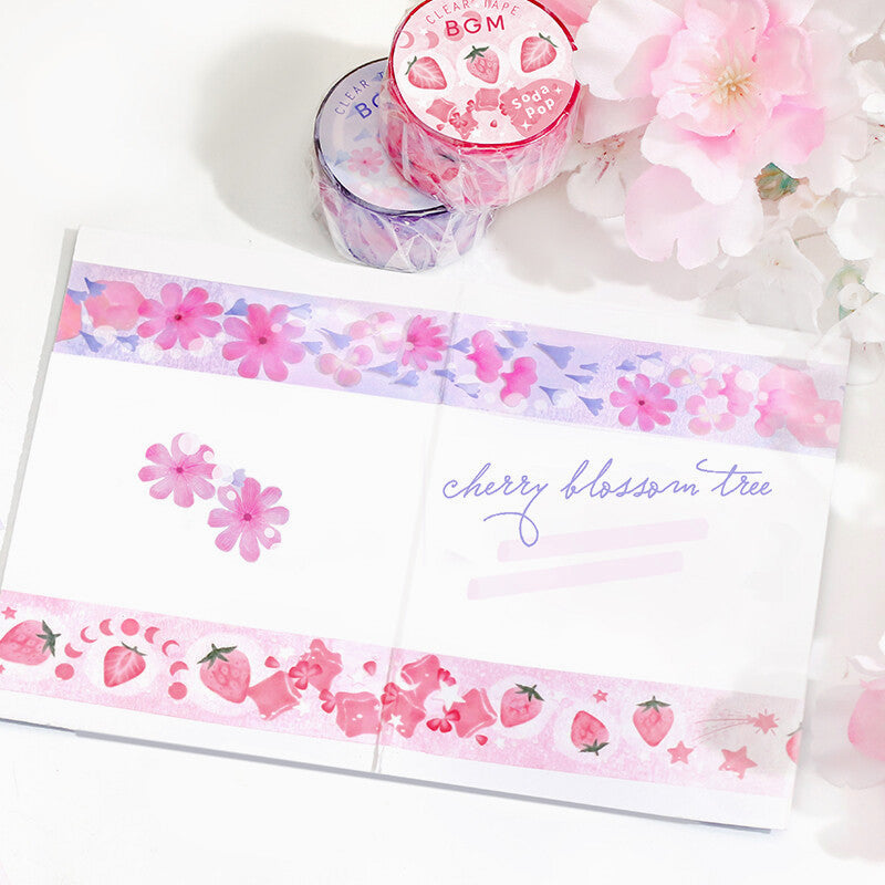 BGM Soda Pop Clear Tape