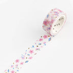 BGM Spring Sakura Masking Tape - Dancing Flowers - Limited Spring Edition