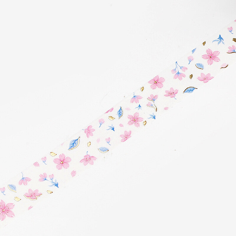 BGM Spring Sakura Masking Tape - Dancing Flowers - Limited Spring Edition