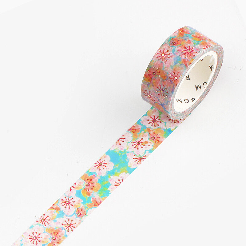 BGM Spring Sakura Masking Tape - Kimono Pattern - Limited Spring Edition