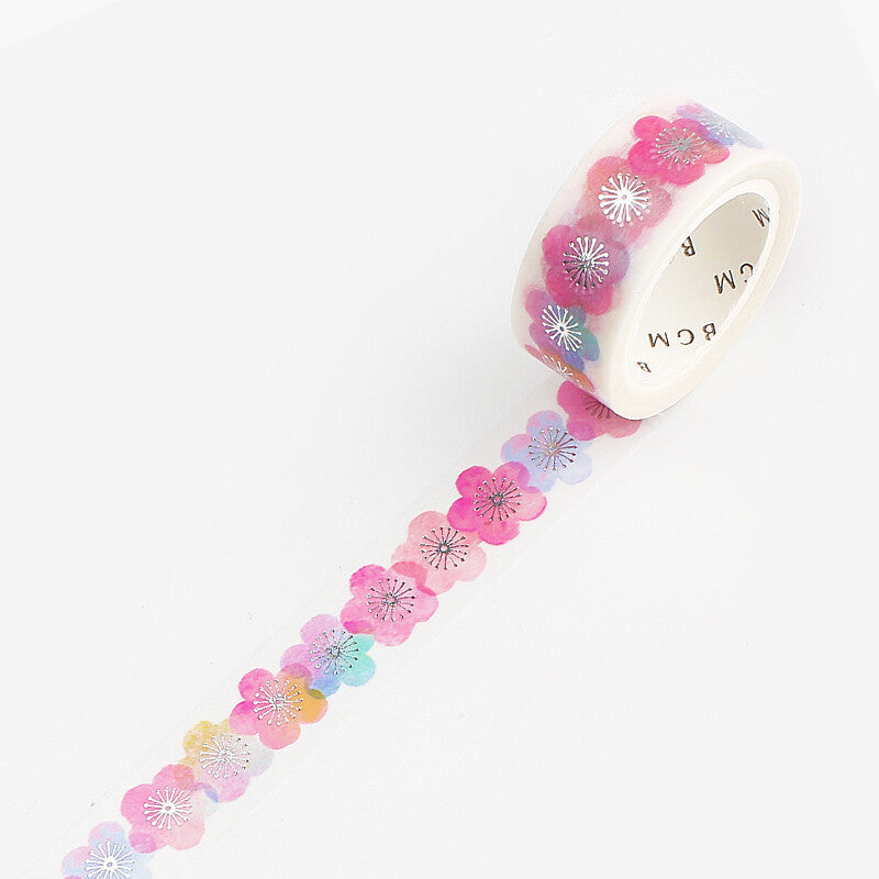 BGM Spring Sakura Masking Tape - Watercolor Sakura - Limited Spring Edition