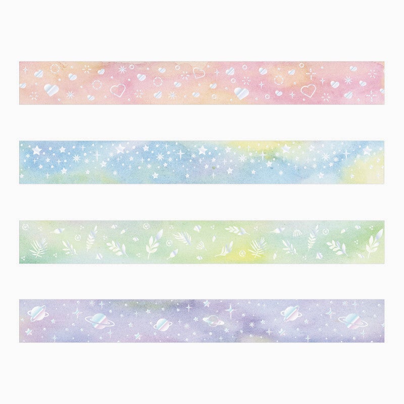 BGM Washi Tape - Macaron Galaxy Series