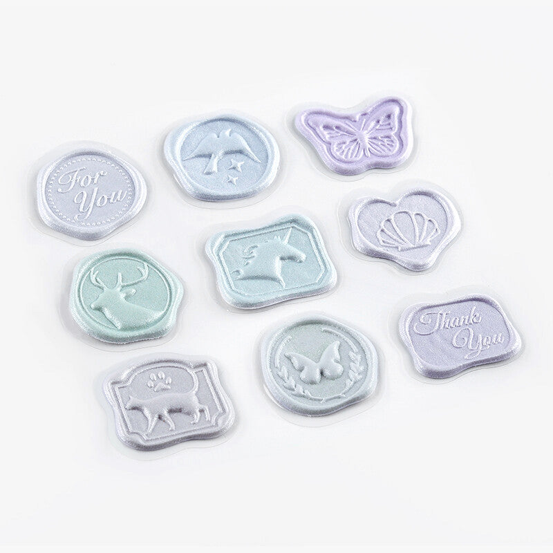 BGM Wax Seal Stickers - Animals