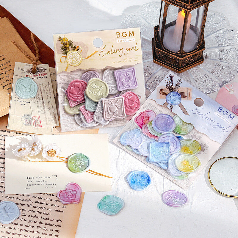 BGM Wax Seal Stickers - Animals