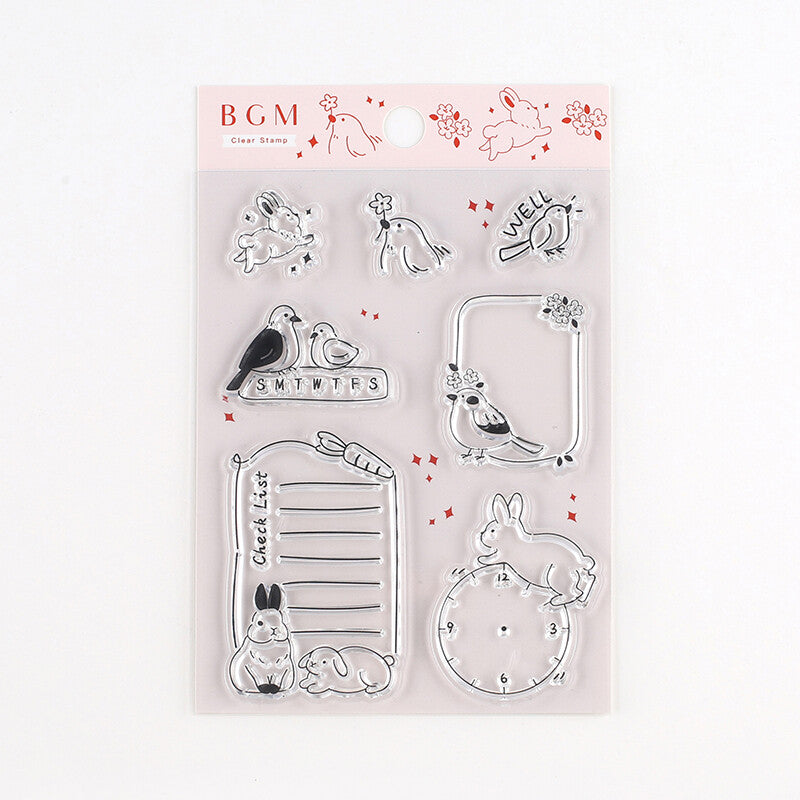 BGM Clear Stamp - Forest Animals