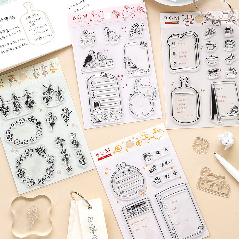 BGM Clear Stamp - Forest Animals