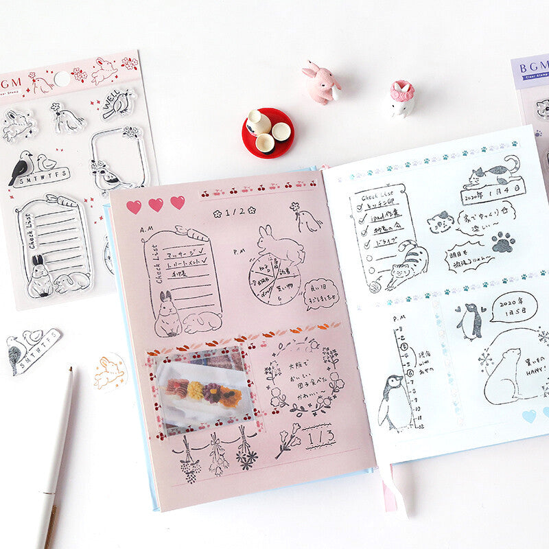 BGM Clear Stamp - Forest Animals