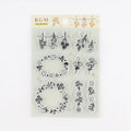 BGM Clear Stamp - Flowers