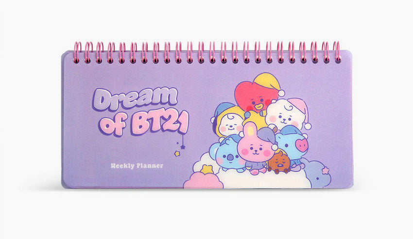 BT21 Baby Weekly Planner - Dream