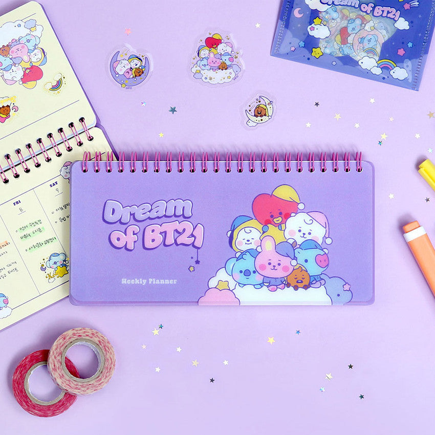 BT21 Baby Weekly Planner - Dream