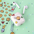 BT21 Clear Stickers - Minini
