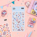 BT21 Clear Stickers - Party