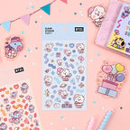 BT21 Clear Stickers - Party