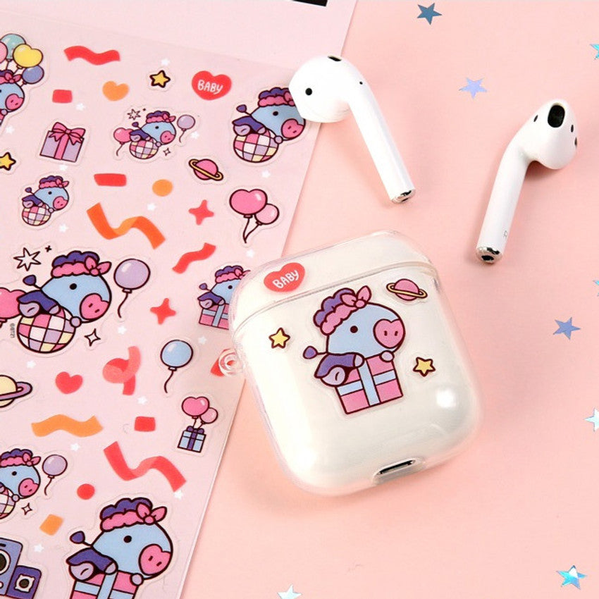 BT21 Clear Stickers - Party