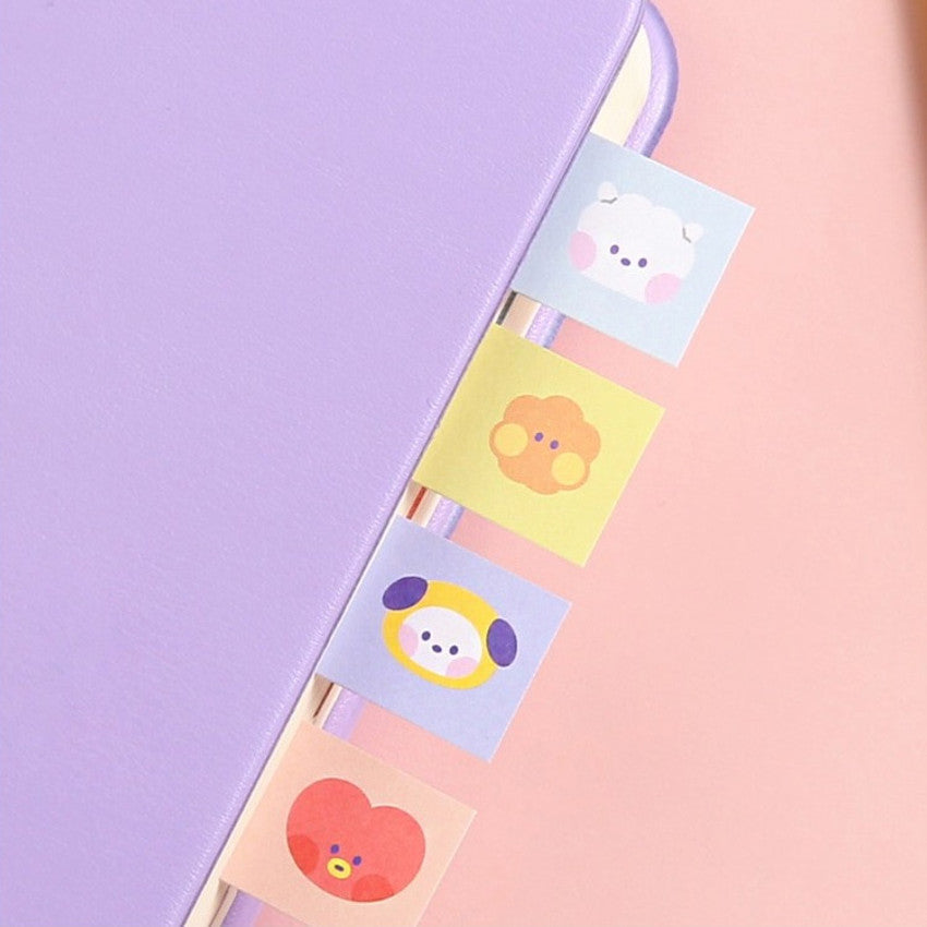 BT21 Index Sticky Notes - Yellow
