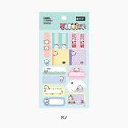 BT21 Label Stickers - Minini