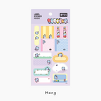 BT21 Label Stickers - Minini