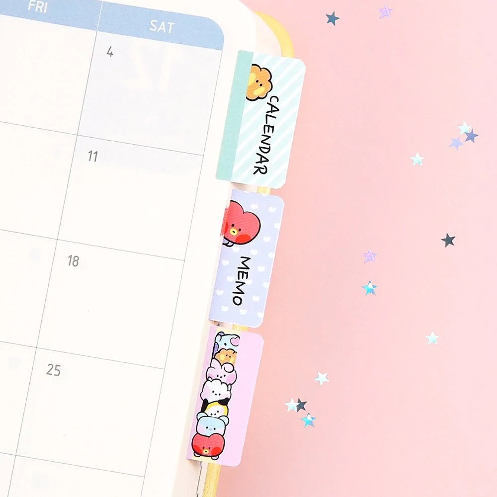 BT21 Label Stickers - Minini