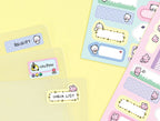 BT21 Label Stickers - Minini