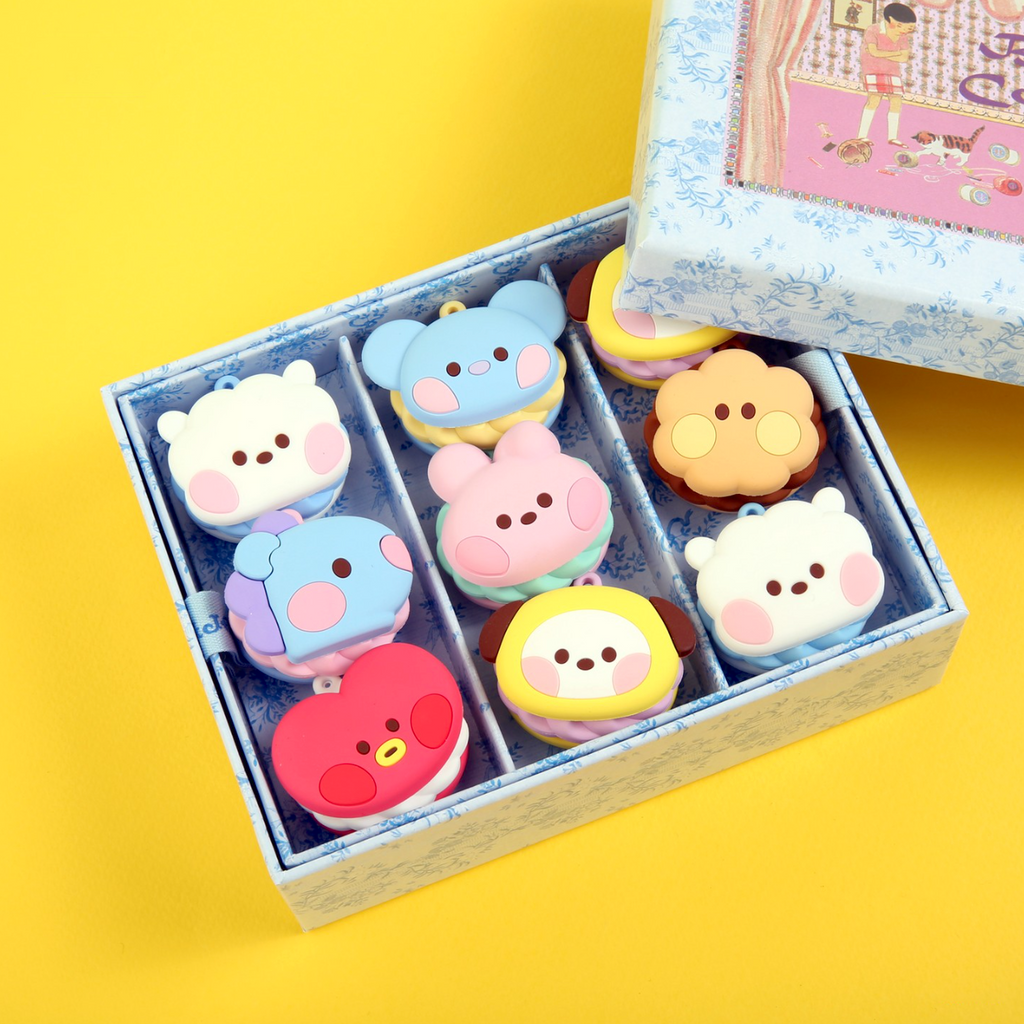 BT21 Mini Macaron Keychain