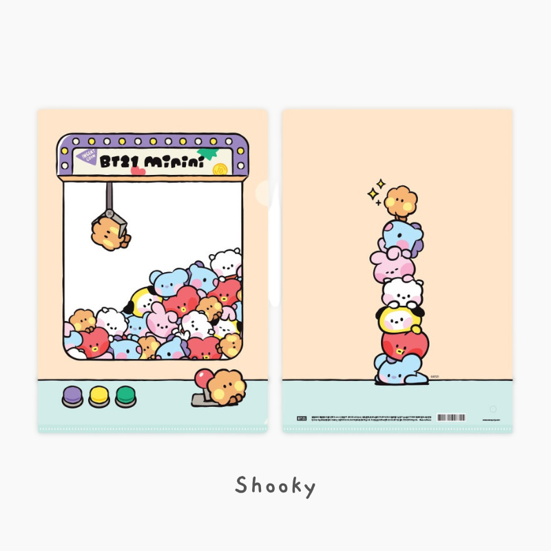 BT21 Minini A4 Holder