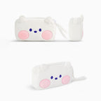 BT21 Minini Plush Double Pockets Zipper Pen Pouch - RJ