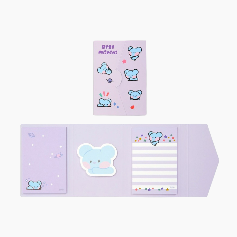 BT21 Minini Sticky Notepad