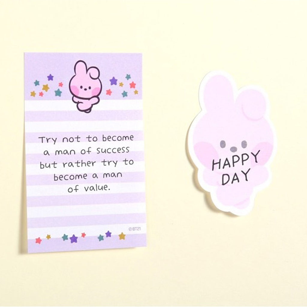 BT21 Minini Sticky Notepad