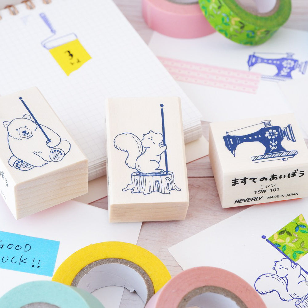Beverly Deco Stamps - Matsune No Aibou