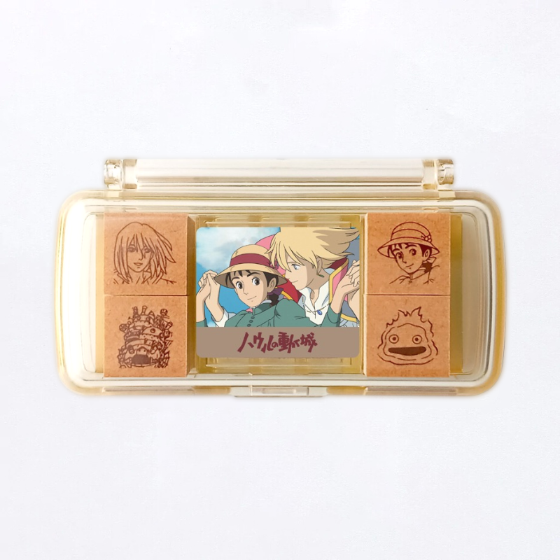 Beverly Howl's Moving Castle Stamp Set with Ink Pad
