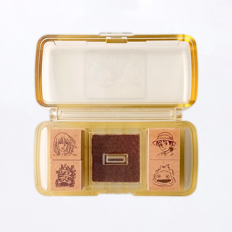 Beverly Howl's Moving Castle Stamp Set with Ink Pad
