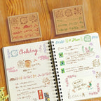 Beverly My Neighbor Totoro Flower Pattern Stamp Set - Fall