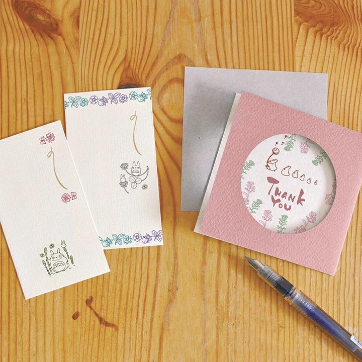 Beverly My Neighbor Totoro Flower Pattern Stamp Set - Spring