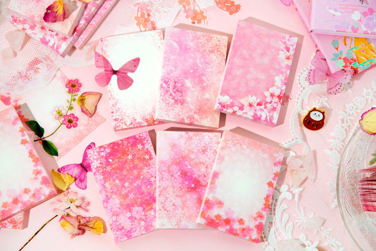 Blooming Flowers Memo Pad