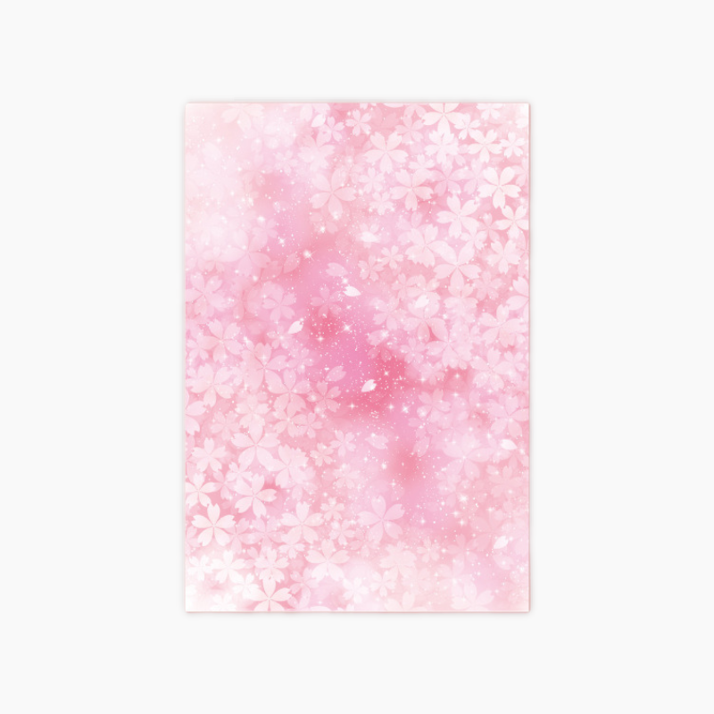 Blooming Flowers Memo Pad