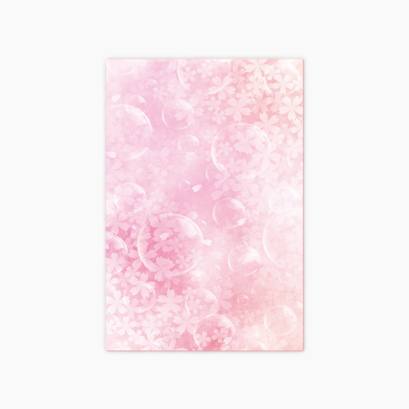 Blooming Flowers Memo Pad