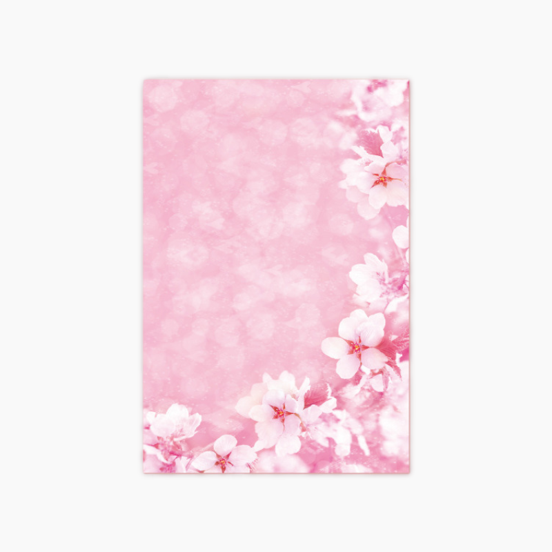 Blooming Flowers Memo Pad