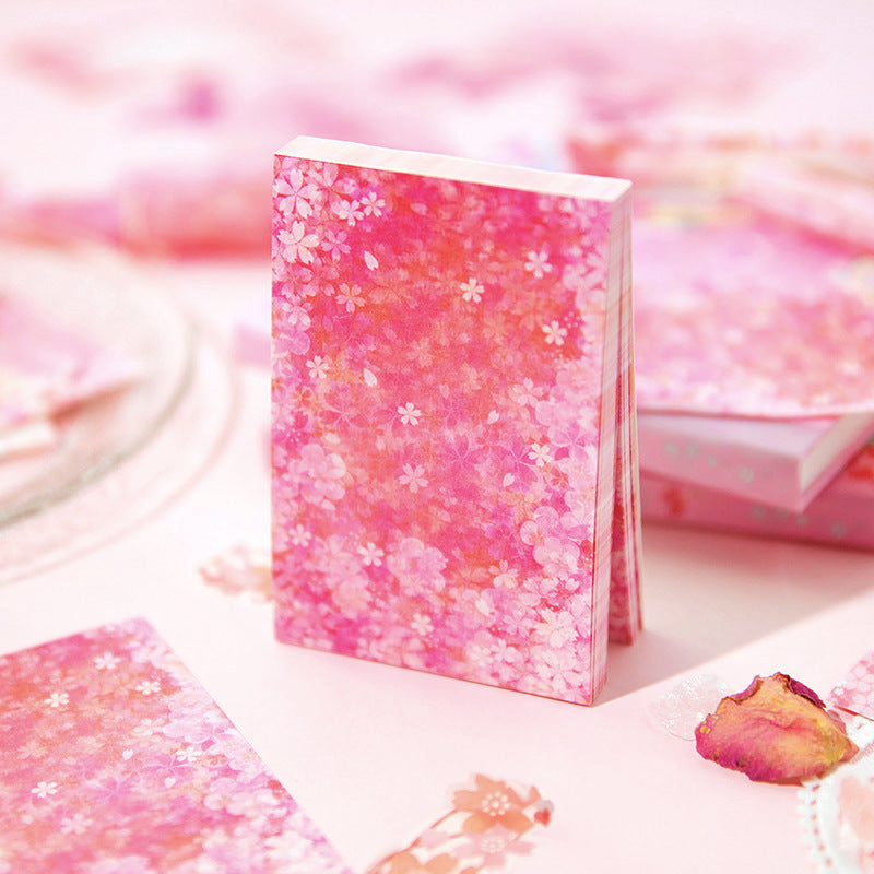 Blooming Flowers Memo Pad