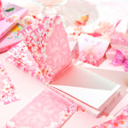Blooming Flowers Memo Pad