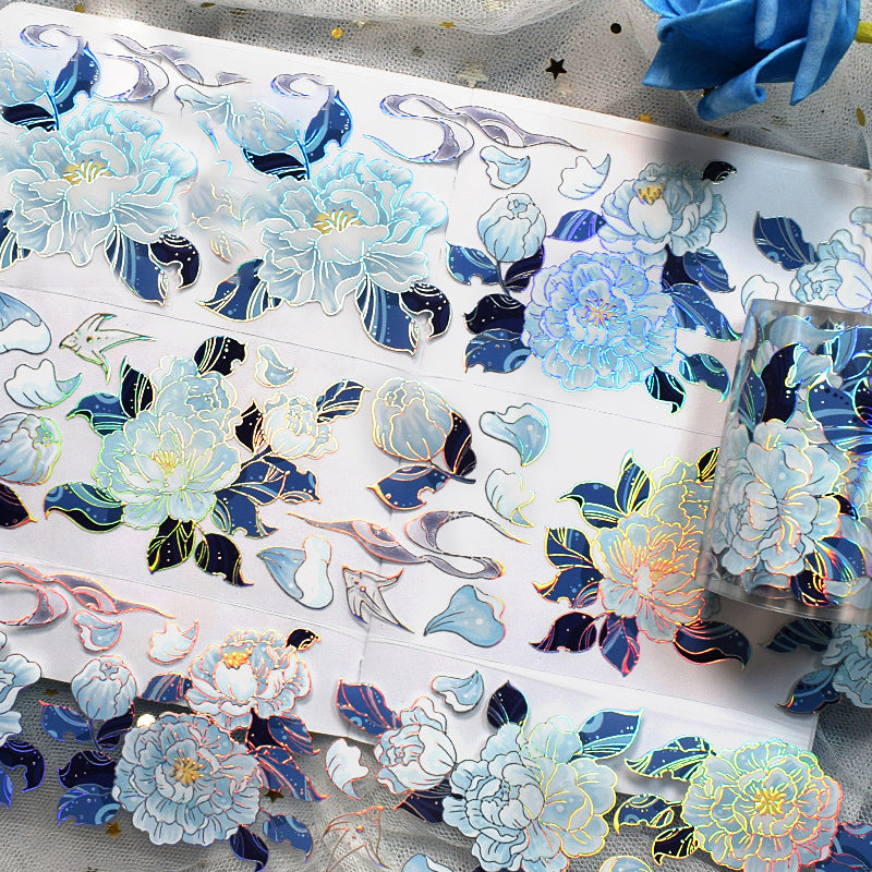 Blue Petunia Washi Tape