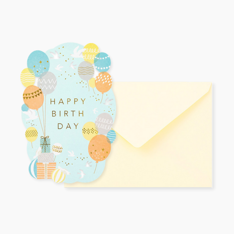 Midori Greeting Card - Happy Birthday