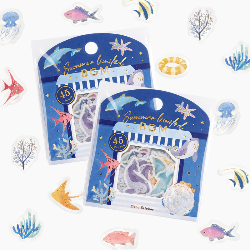 BGM Flake Stickers - Story Of The Sea - Limited Summer Edition