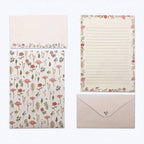 Vintage Botanical Letter Collection - Set of 6