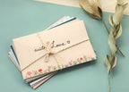 Vintage Botanical Letter Collection - Set of 6