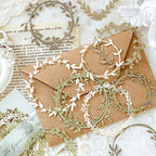 Botanical Wreath Decorative Scrapbooking Paper