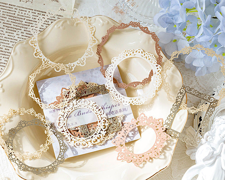 Botanical Wreath Decorative Scrapbooking Paper