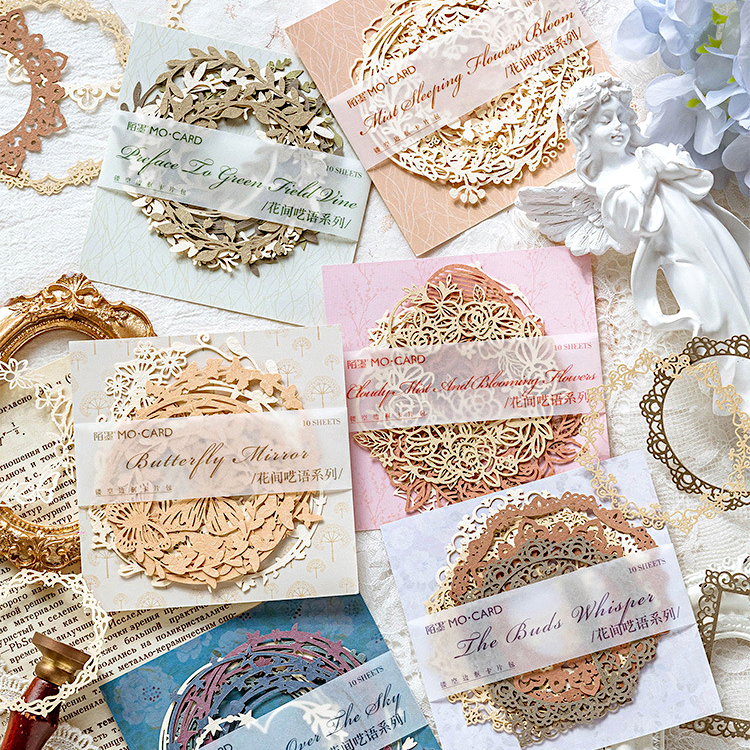 Botanical Wreath Decorative Scrapbooking Paper