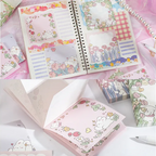 Bunny Blossom Patch Memo Pad