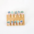 Cactus Wooden Pegs